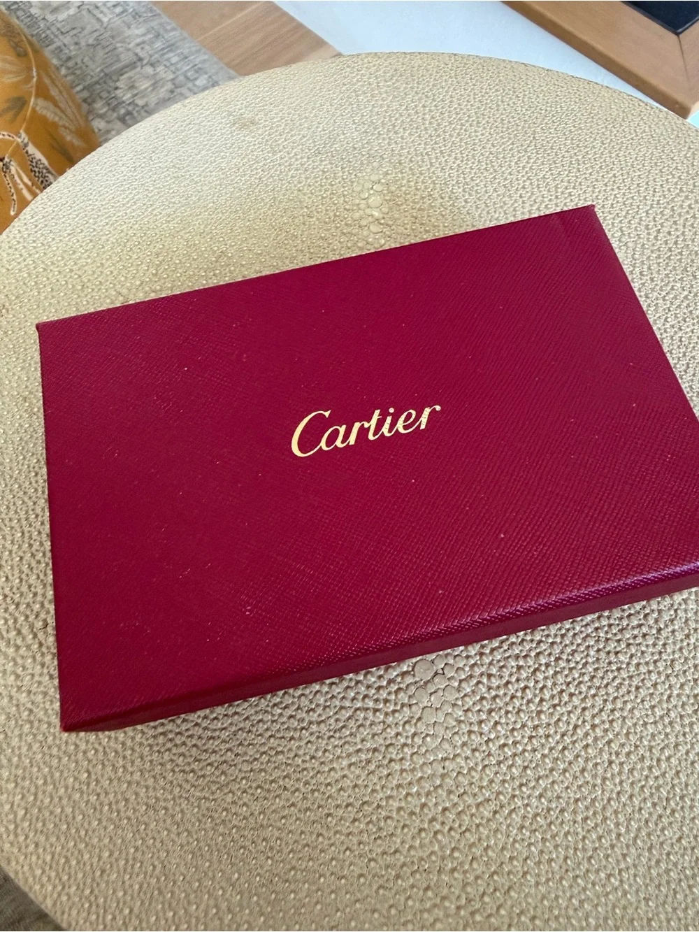 Cartier Must Calfskin Leather Card Holder With Dustbag and Original Box